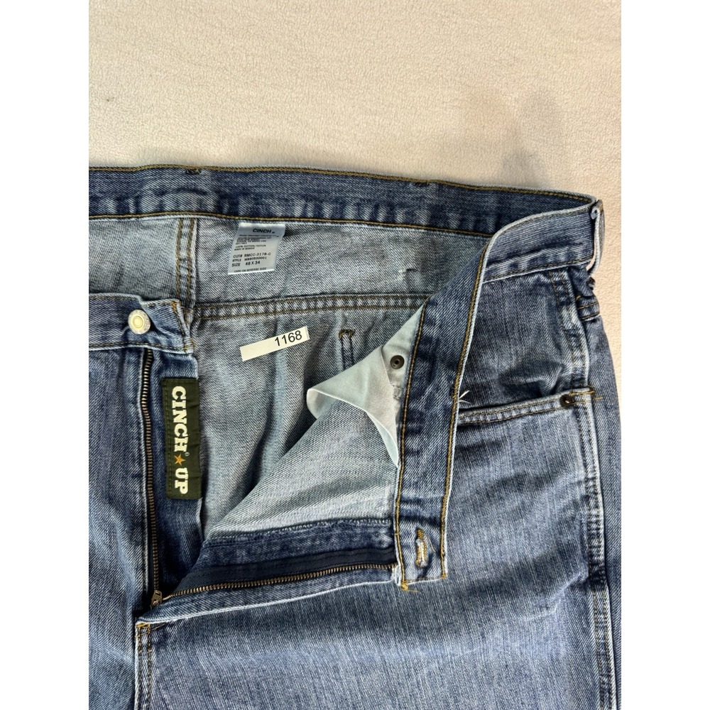 Cinch Green Label Men's Jeans 46x34 Start Western Great Condition